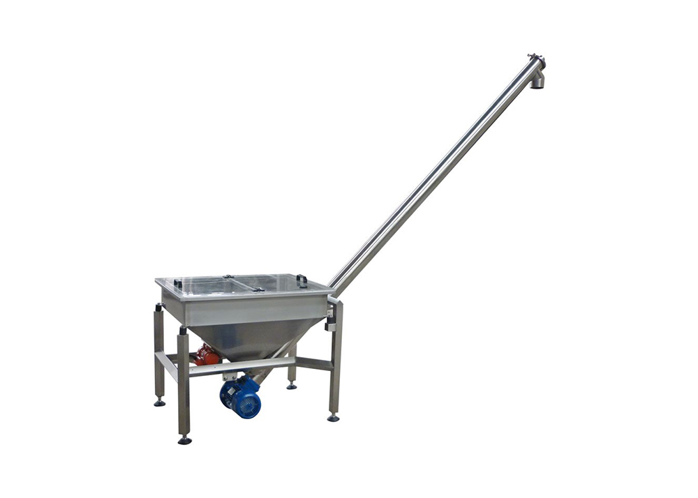 Vibrating Hopper Inclined Screw Conveyor