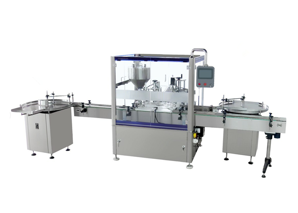 Automatic Liquid and Cream Filling Capping Machine
